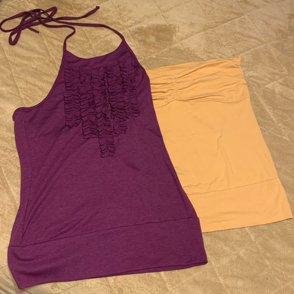 Tube top halter bundle medium